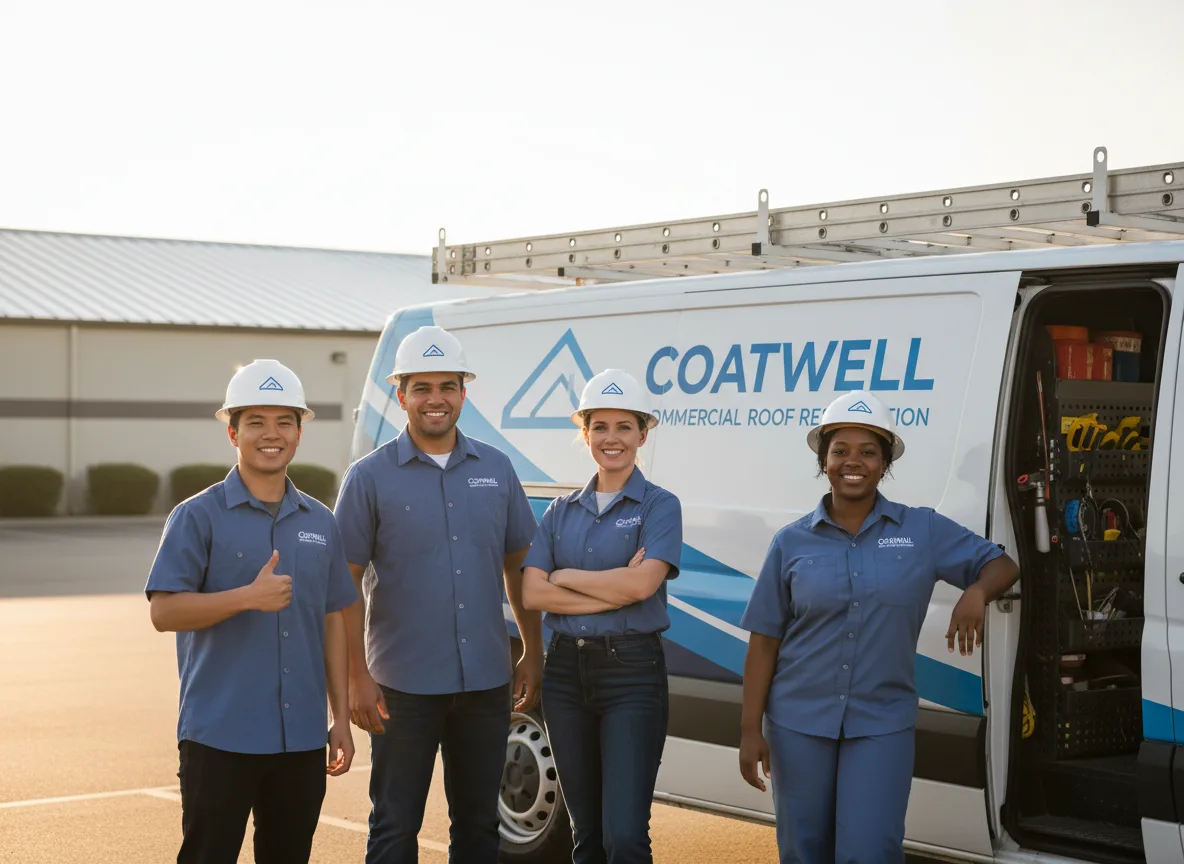 Commercial roof coating company in Kingston, MO